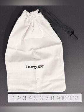 Larroude Designer Shoe & Purse Drawstring Dust Bag Pouch